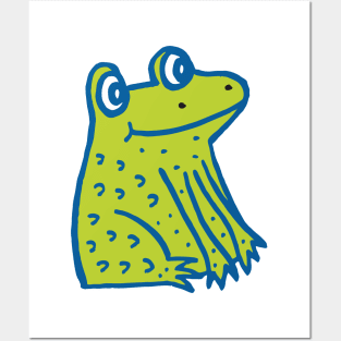 Cute frog Posters and Art